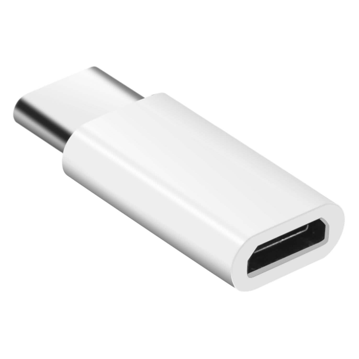 2-Piece: Micro USB To Type C Adapter