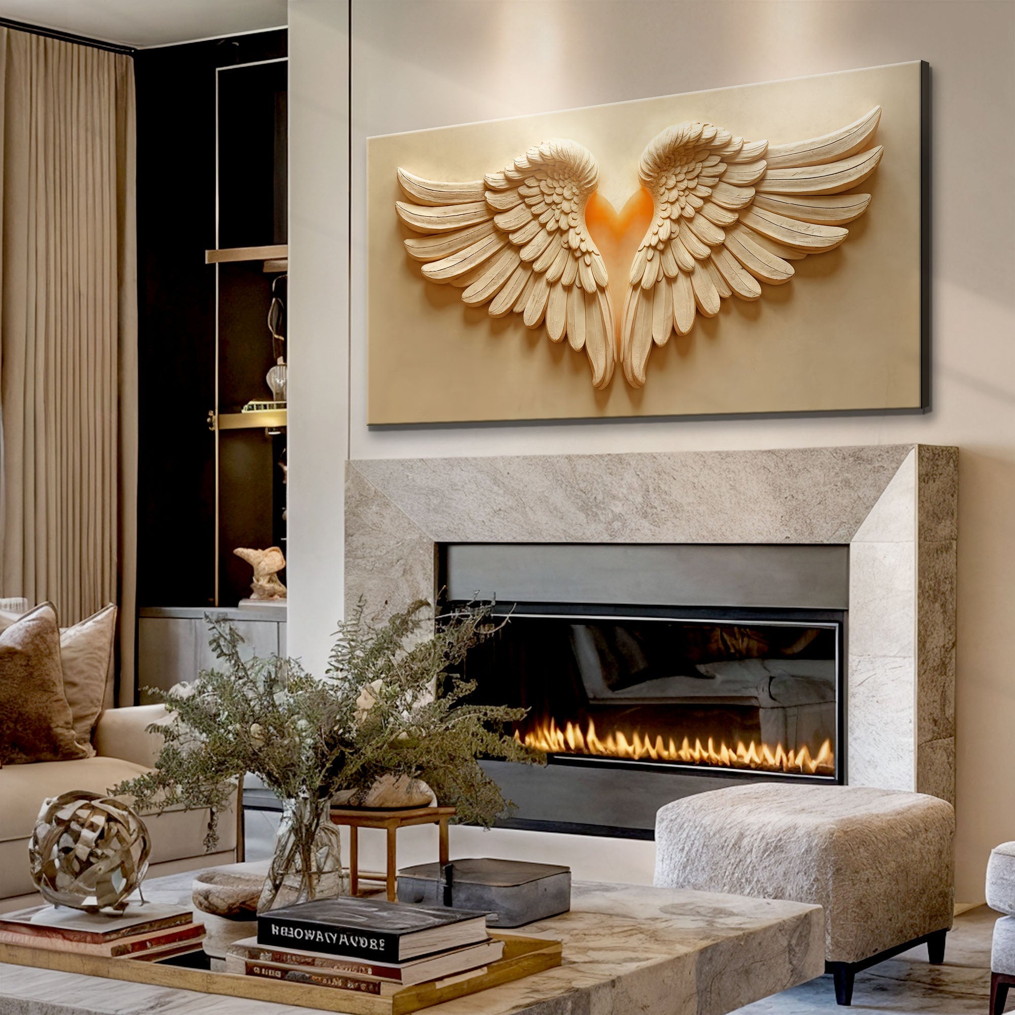 Wings Of Devotion Wall Art