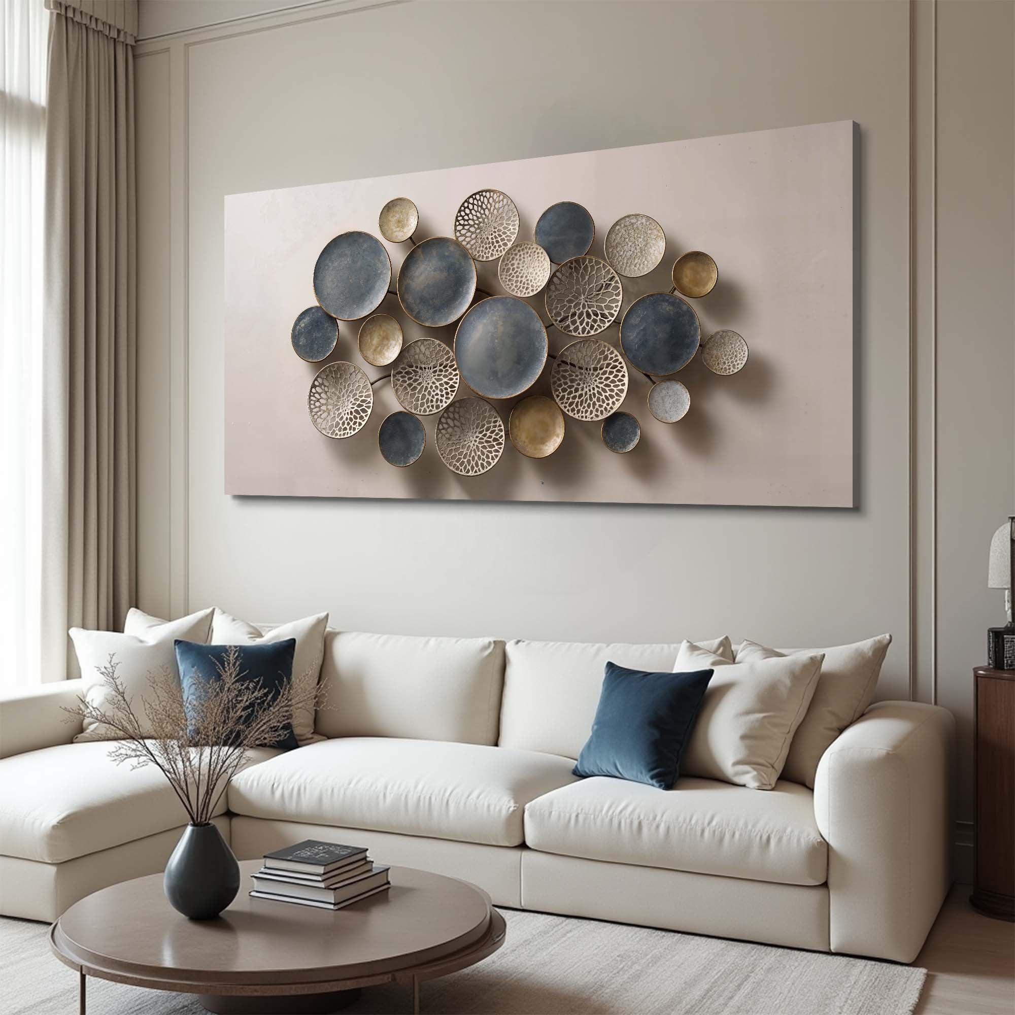 Lotus Leaf Abstract Wall Art IV