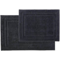 2-Piece: Bibb Home Microfiber Shag Bath Mat Set