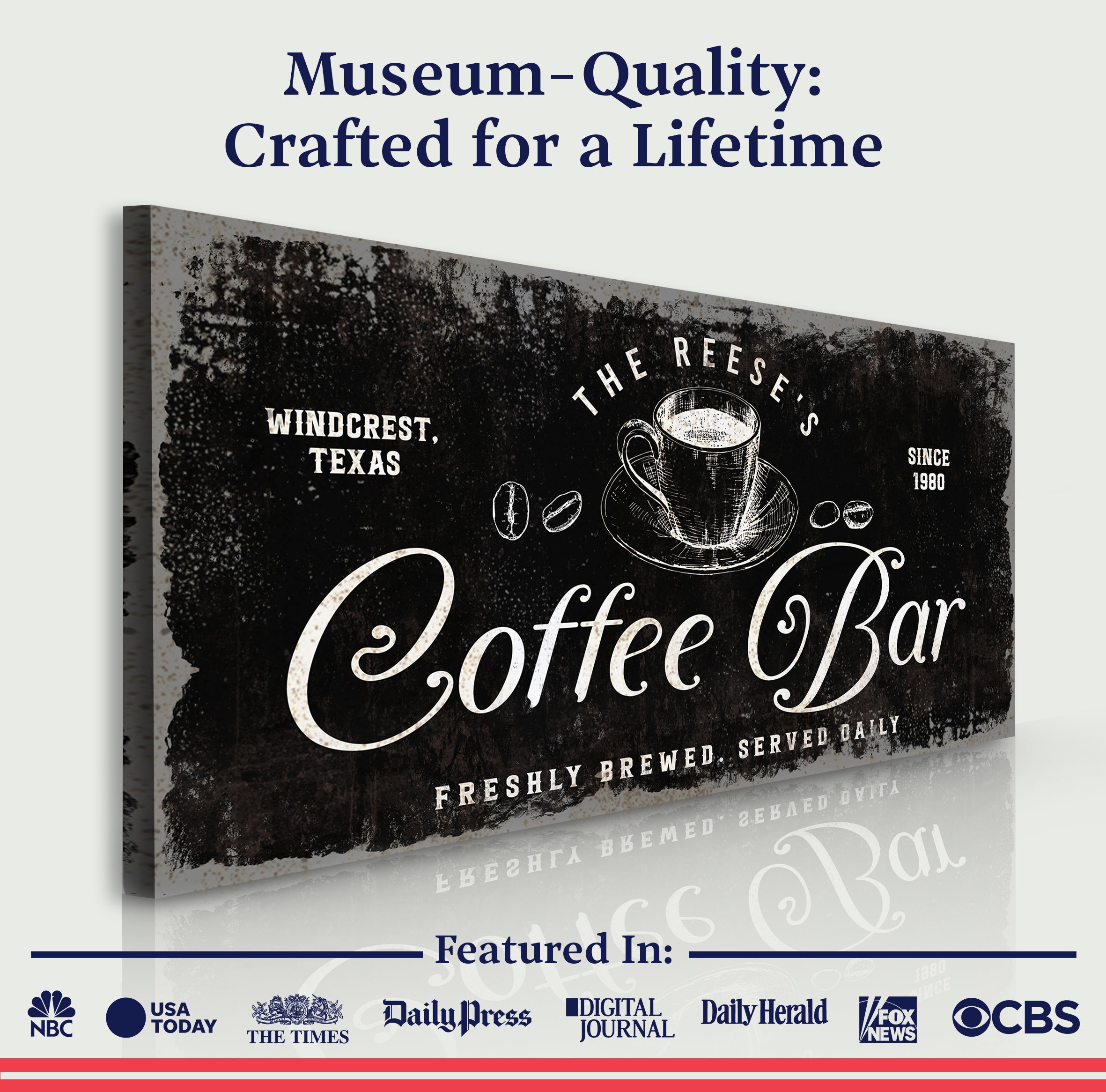 Coffee Bar Sign V