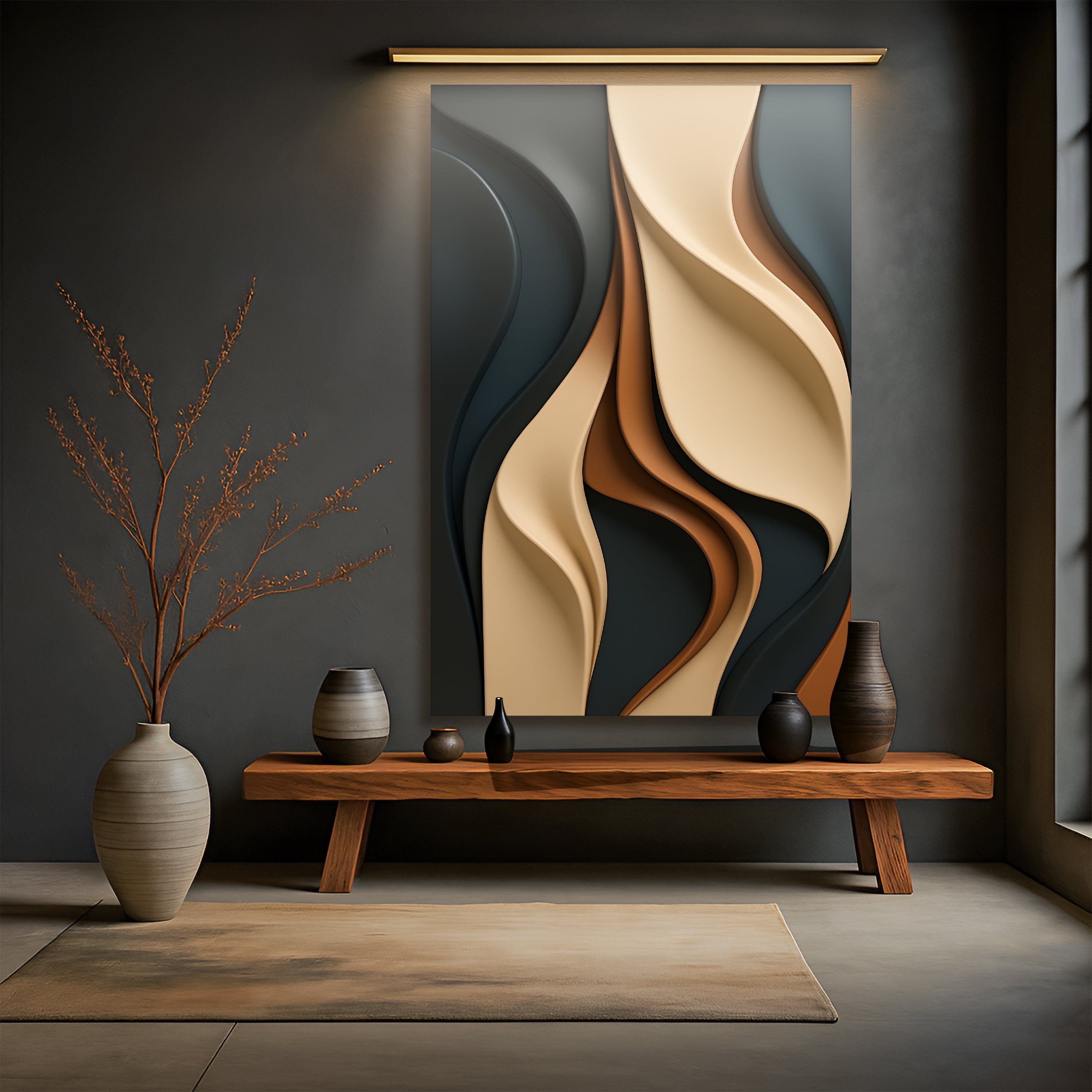 Modern Abstract Minimalist Wall Art