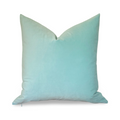 Plush Velvet Pillow Cover - Bermuda