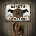 Cattle Brand - Holstein Sign