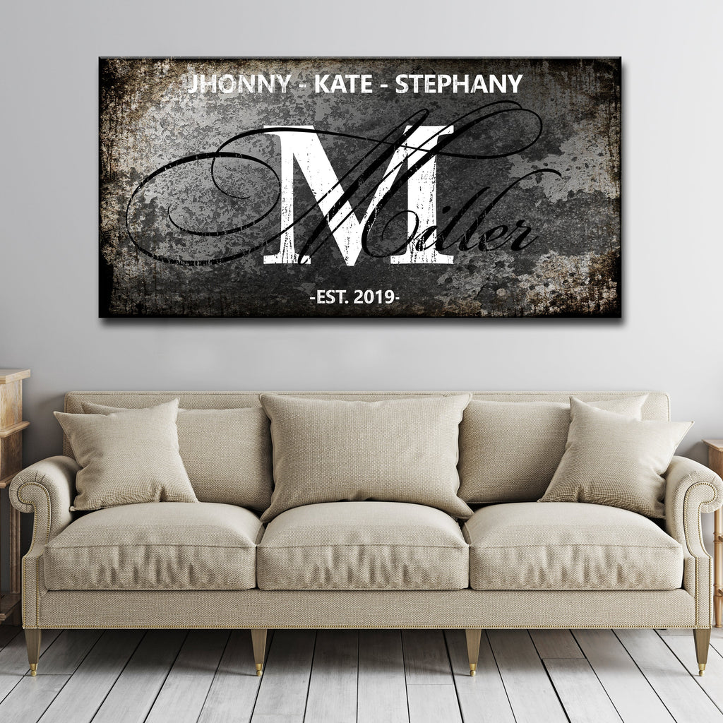 Family Sign XVIII