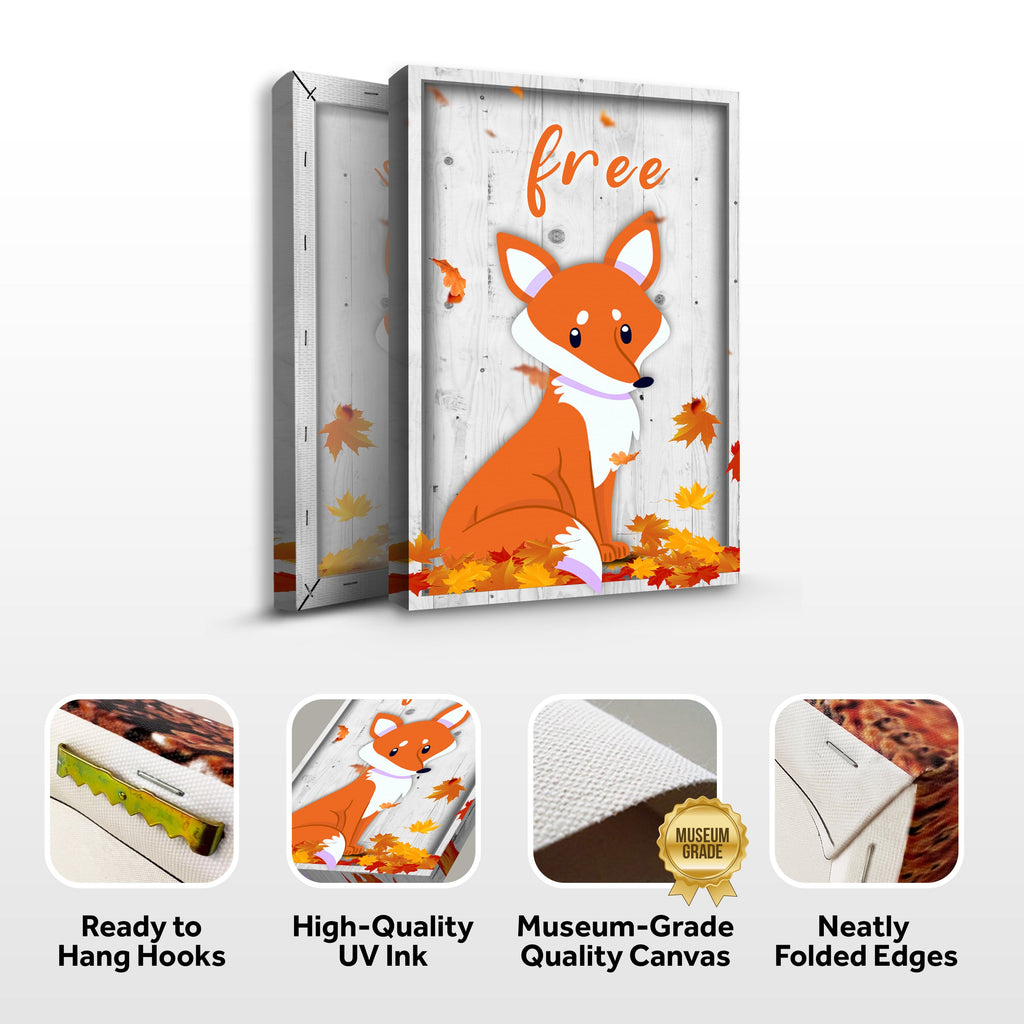 The Most Adorable Free Fox Sign