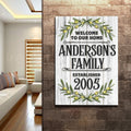Home Established Sign