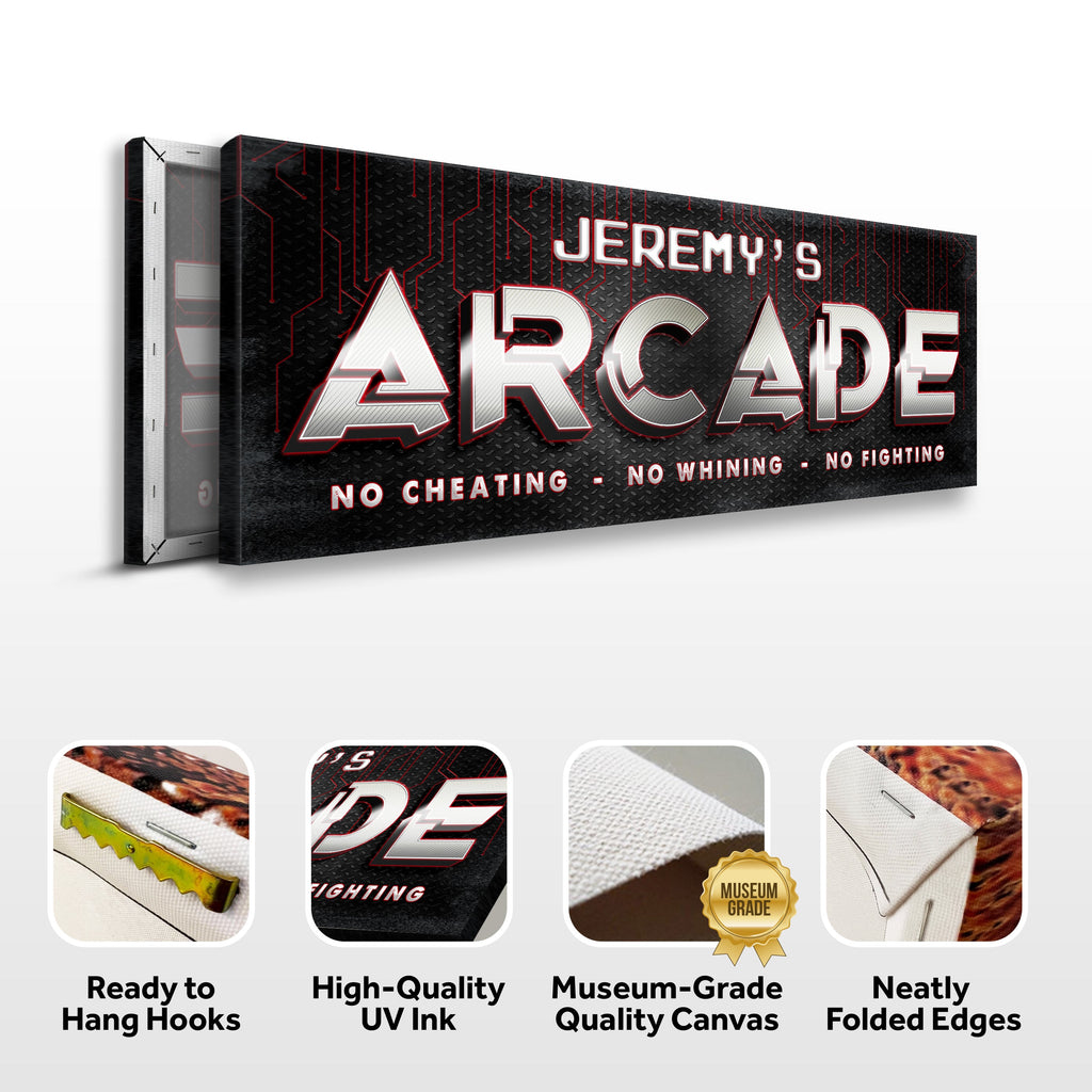 Arcade Family Sign