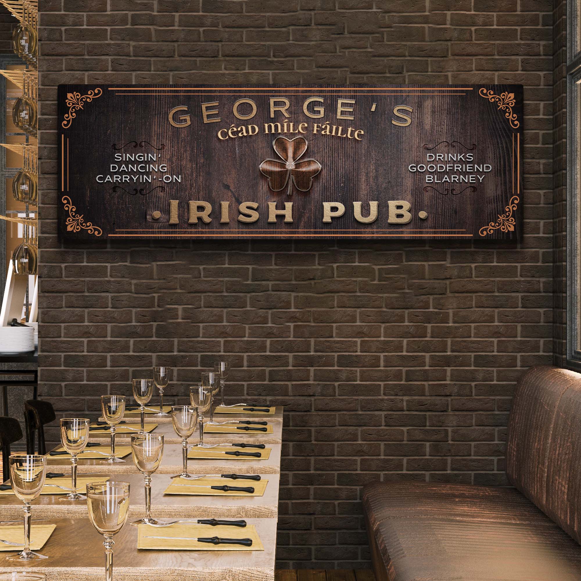 Irish Pub Sign