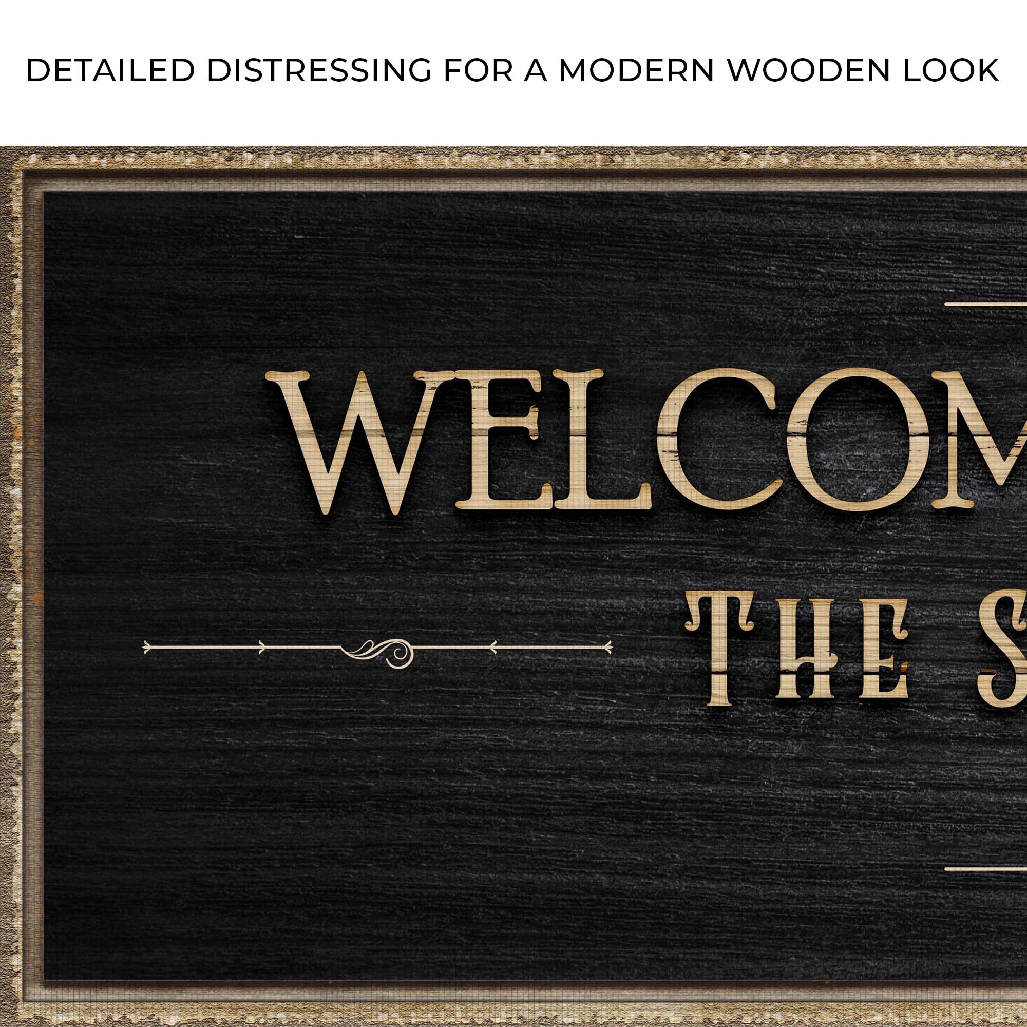 Welcome To Our Deck Sign II