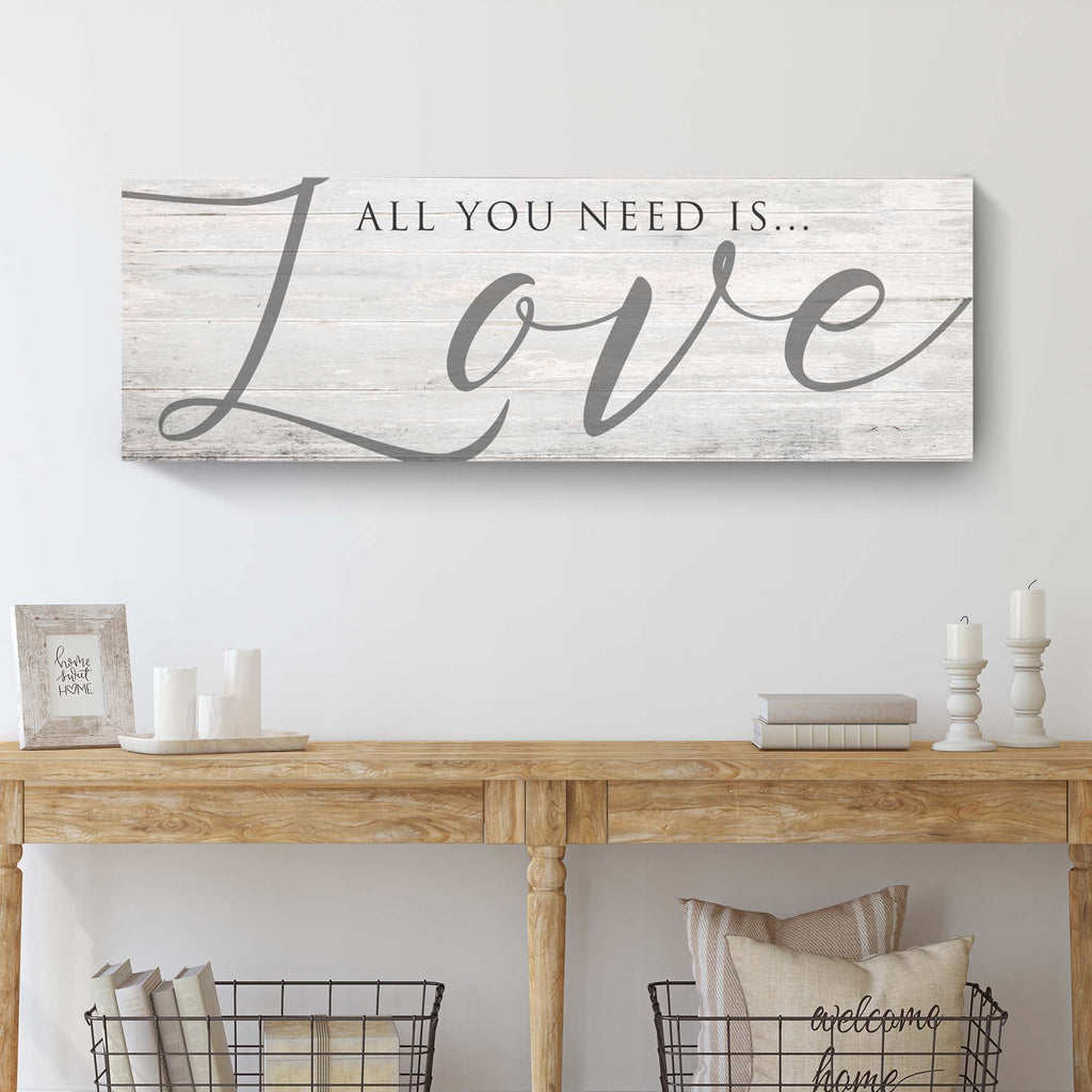 All You Need Is Love Sign IV