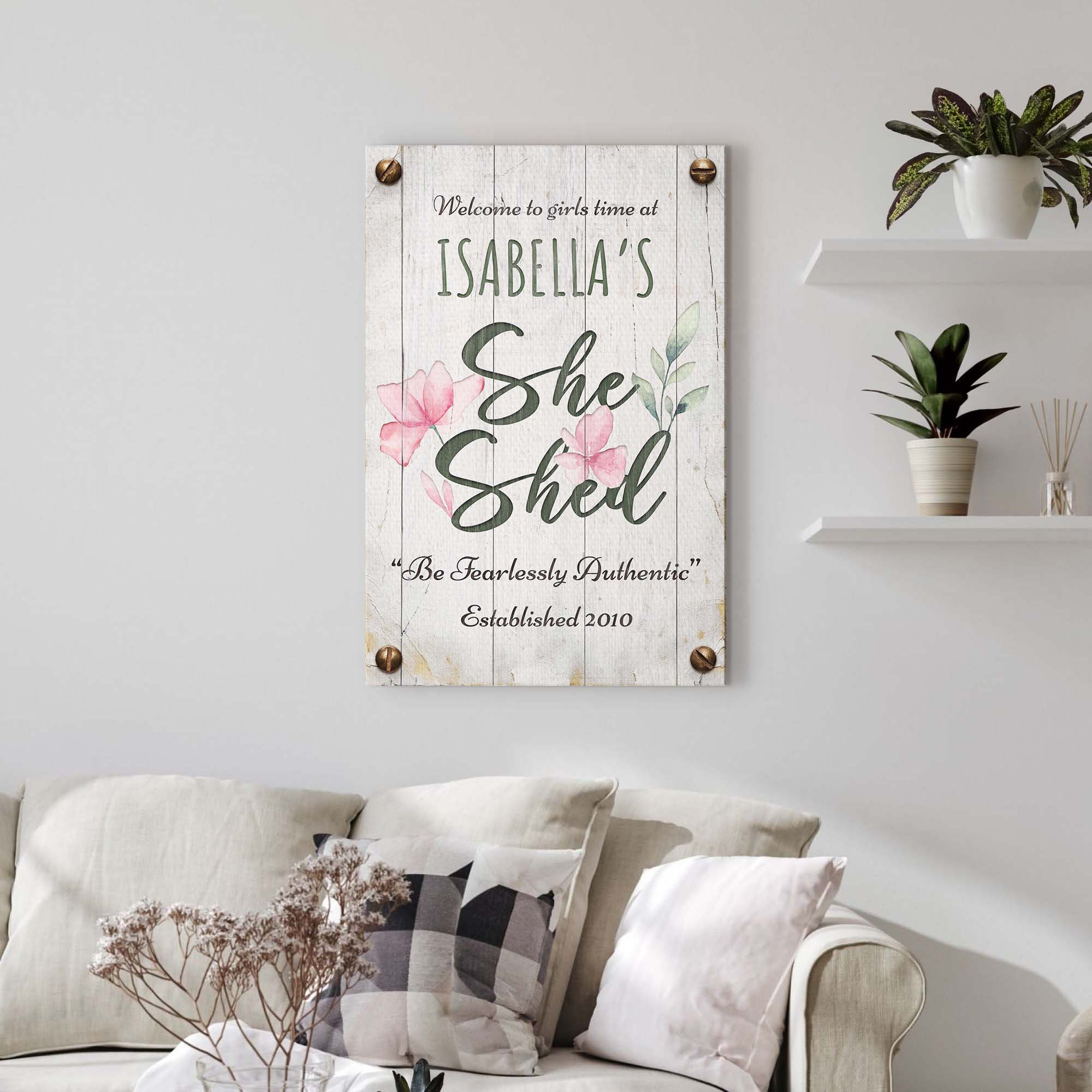 She Shed Sign IV