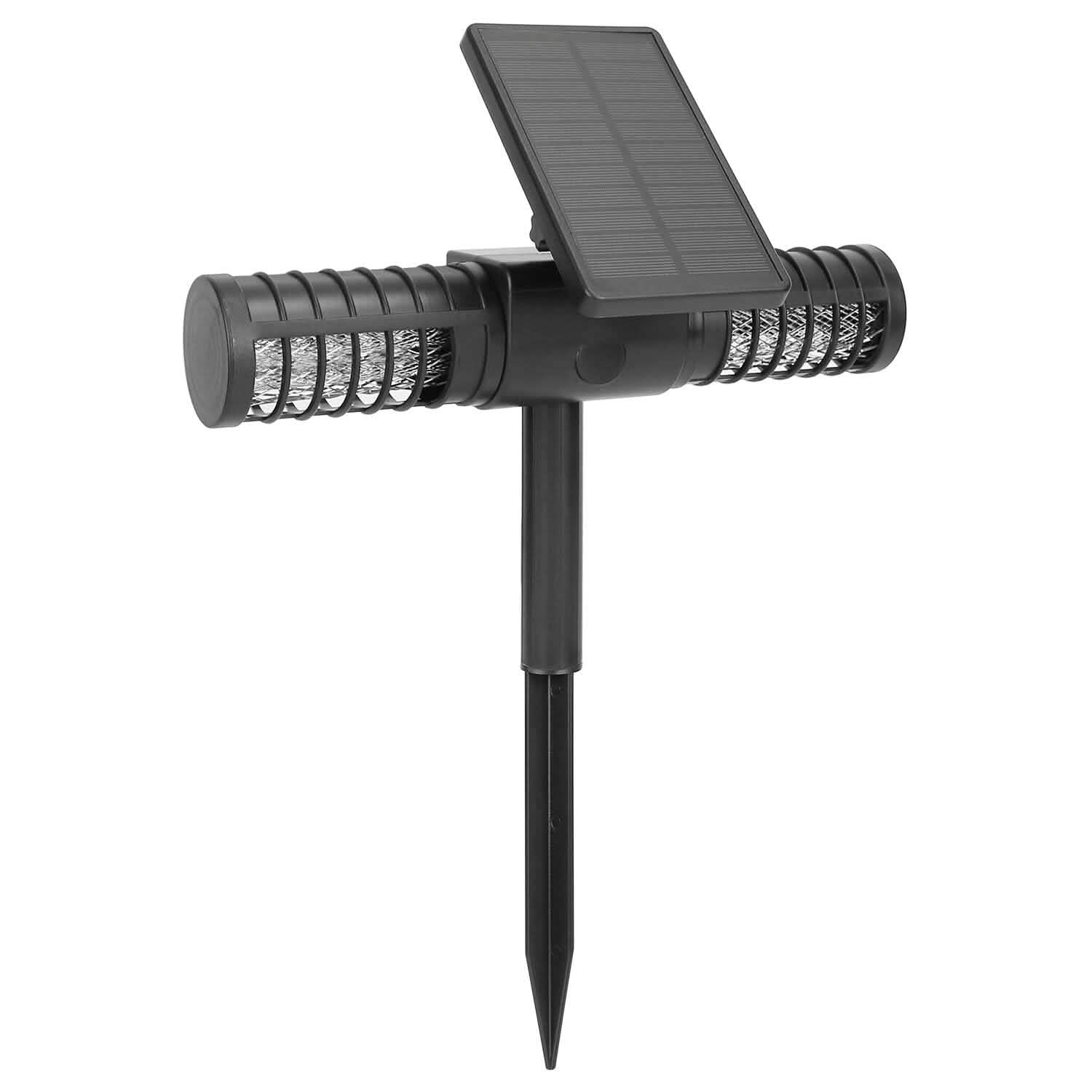 Solar Powered Bug Zapper LED Mosquito Killer Lamp