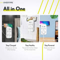 Wall Plate Power USB Outlet  6 Outlet & 4 USB Port